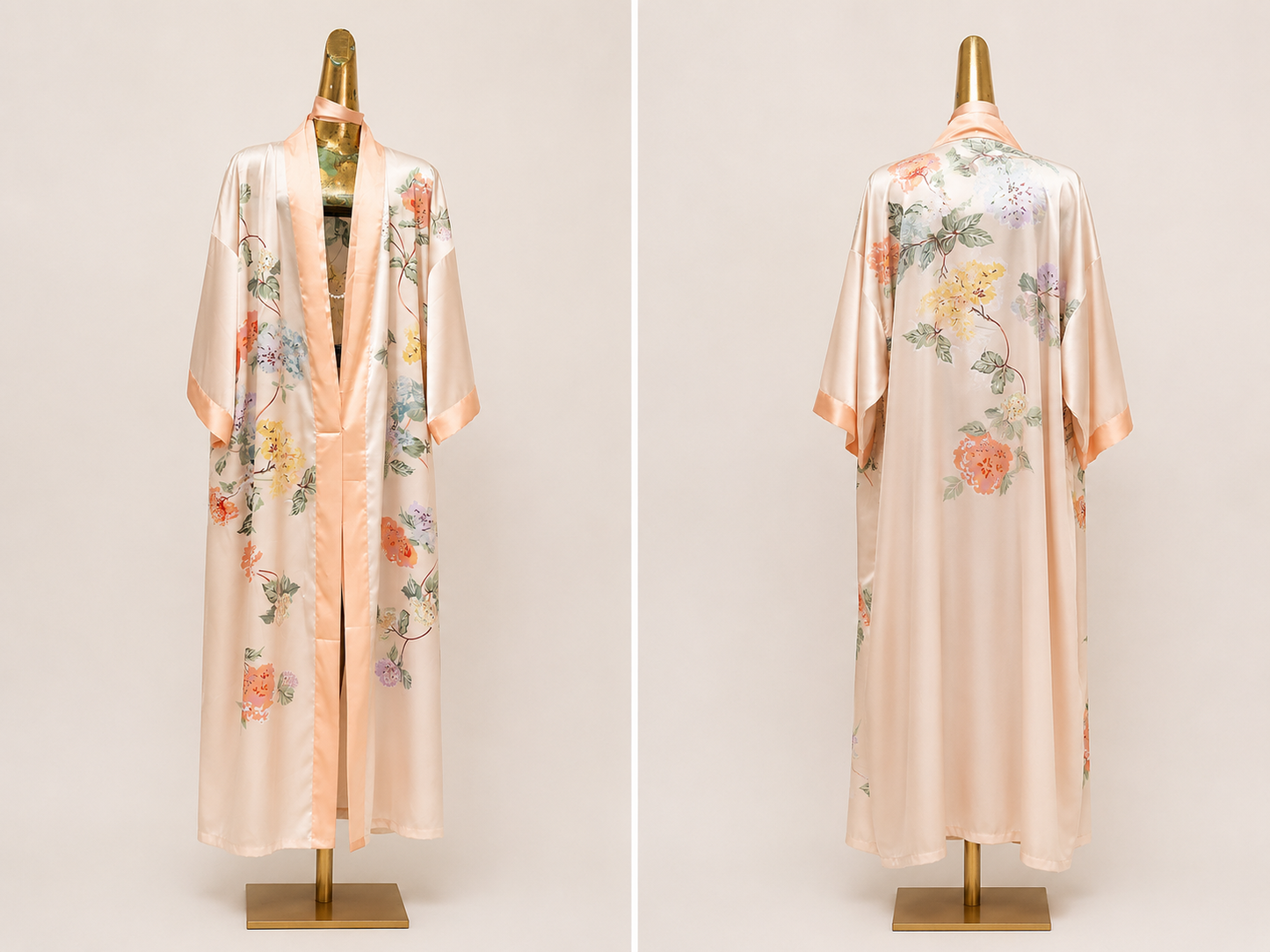 Floral Beach Dressing Gown
