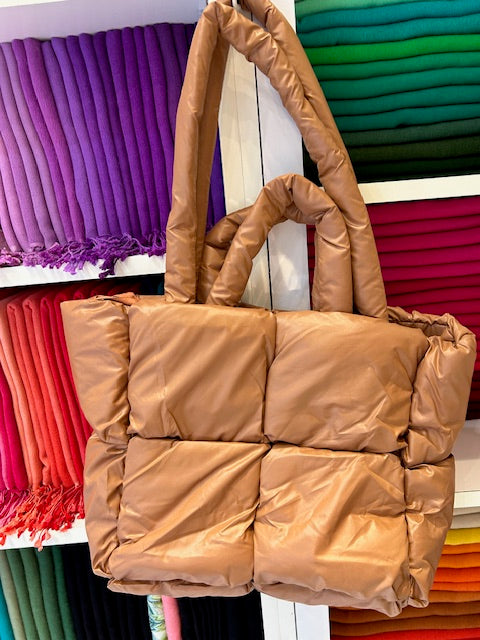 Puffer Handbag.