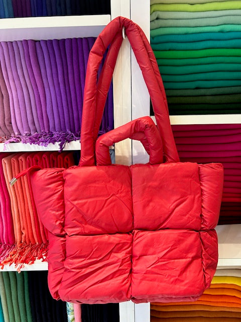 Puffer Handbag.