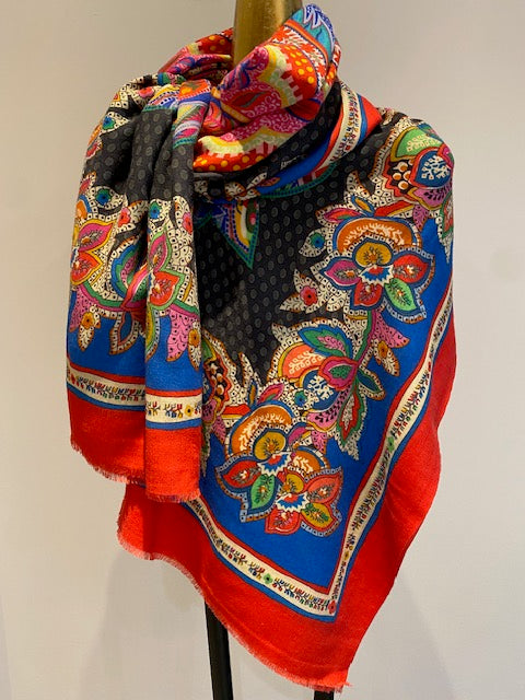 Silk Cashmere Scarf