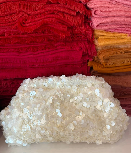Sequin Evening Clutch