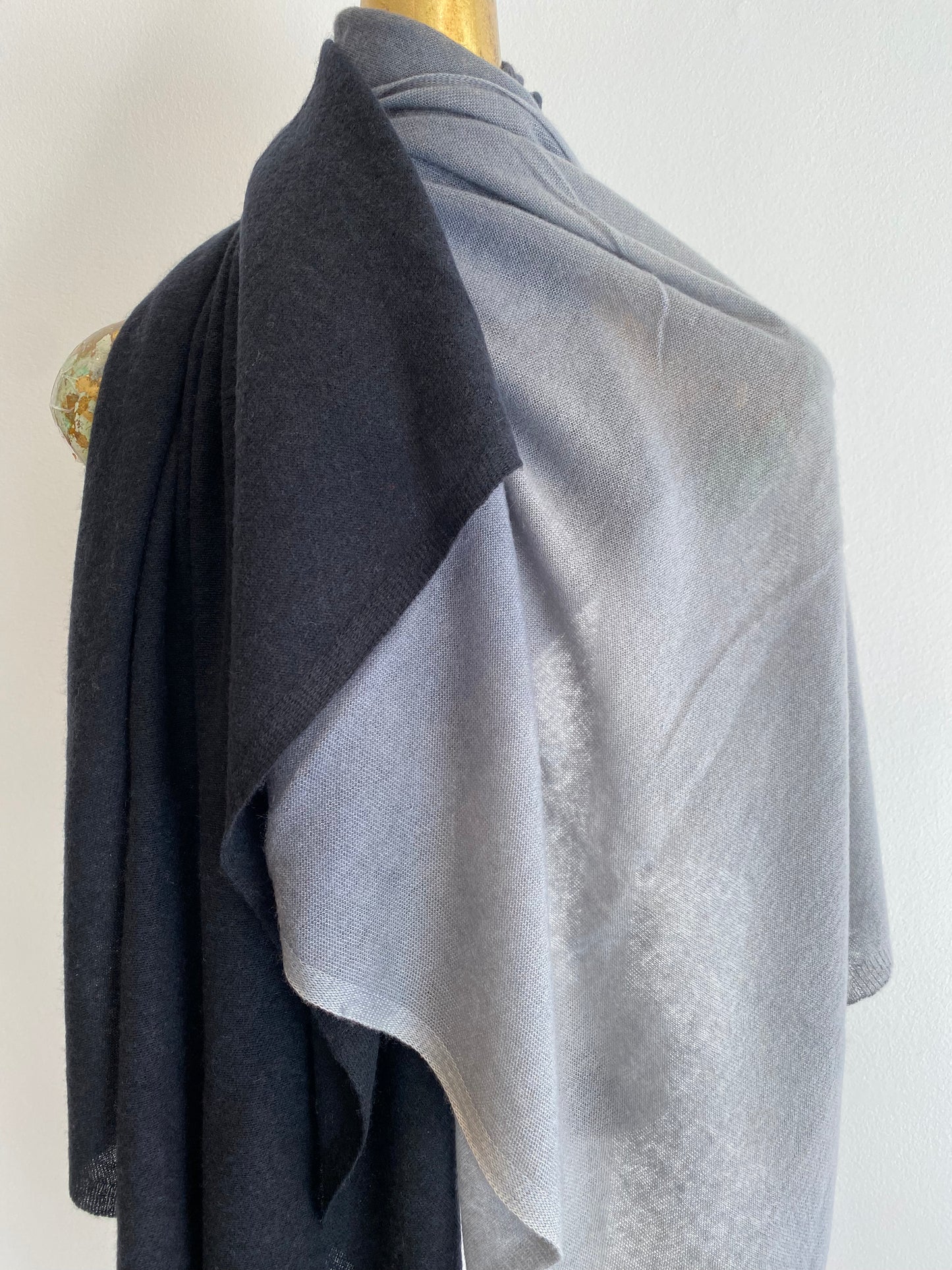 Winter Knitted Cashmere Shawl