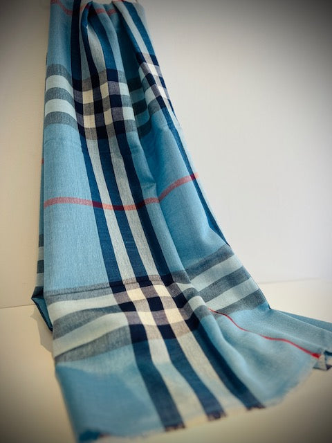 Men's Plaid Scarf