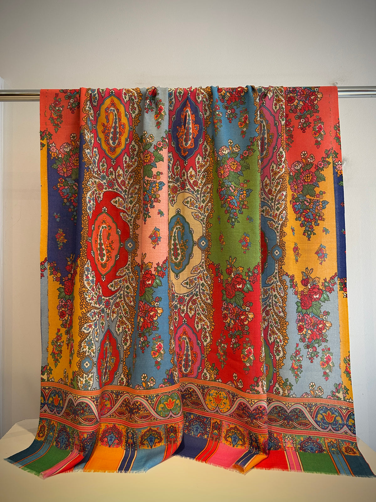 Hand woven shawl