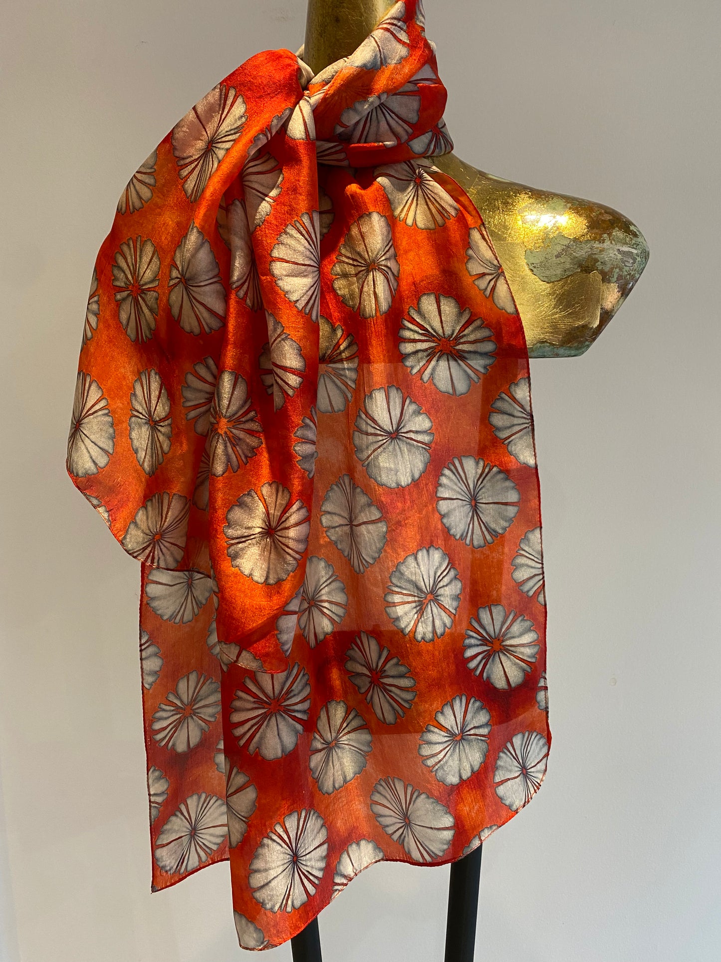 Light Silk Scarf.