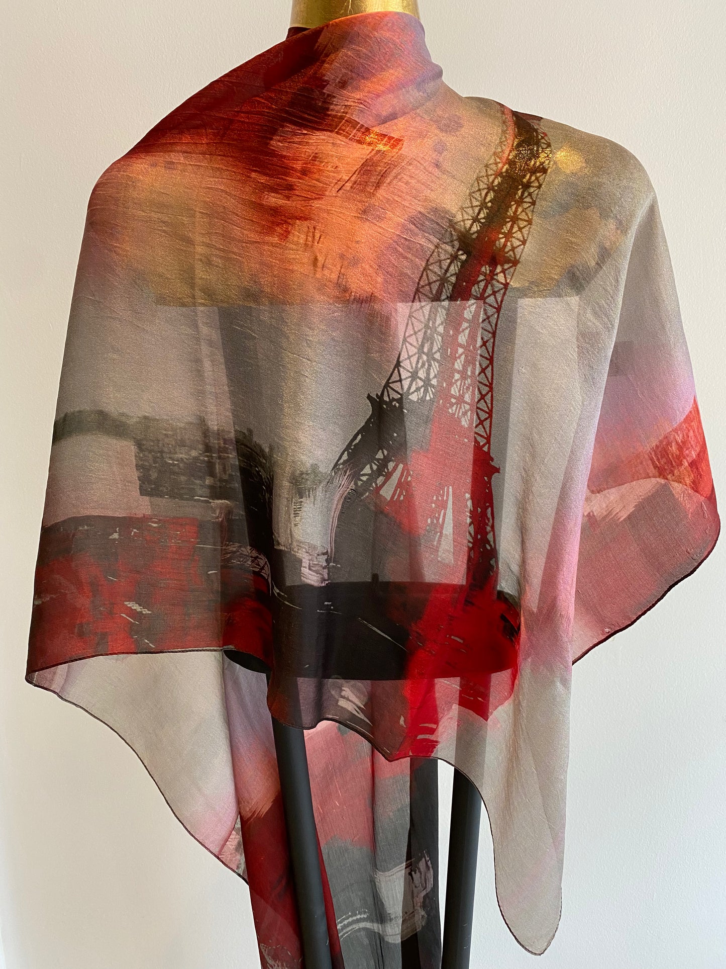 Light Silk Scarf.
