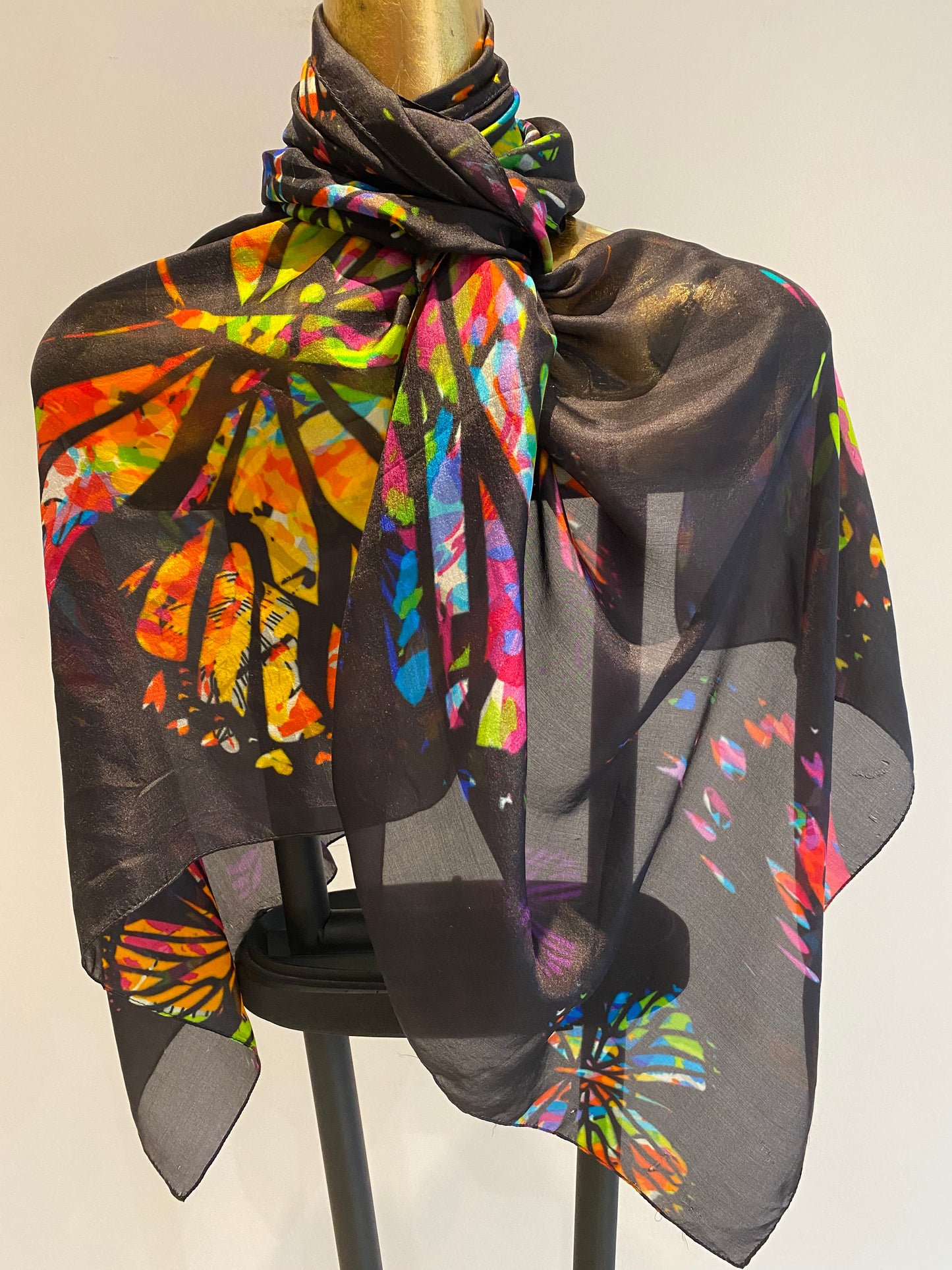 Light Silk Scarf.