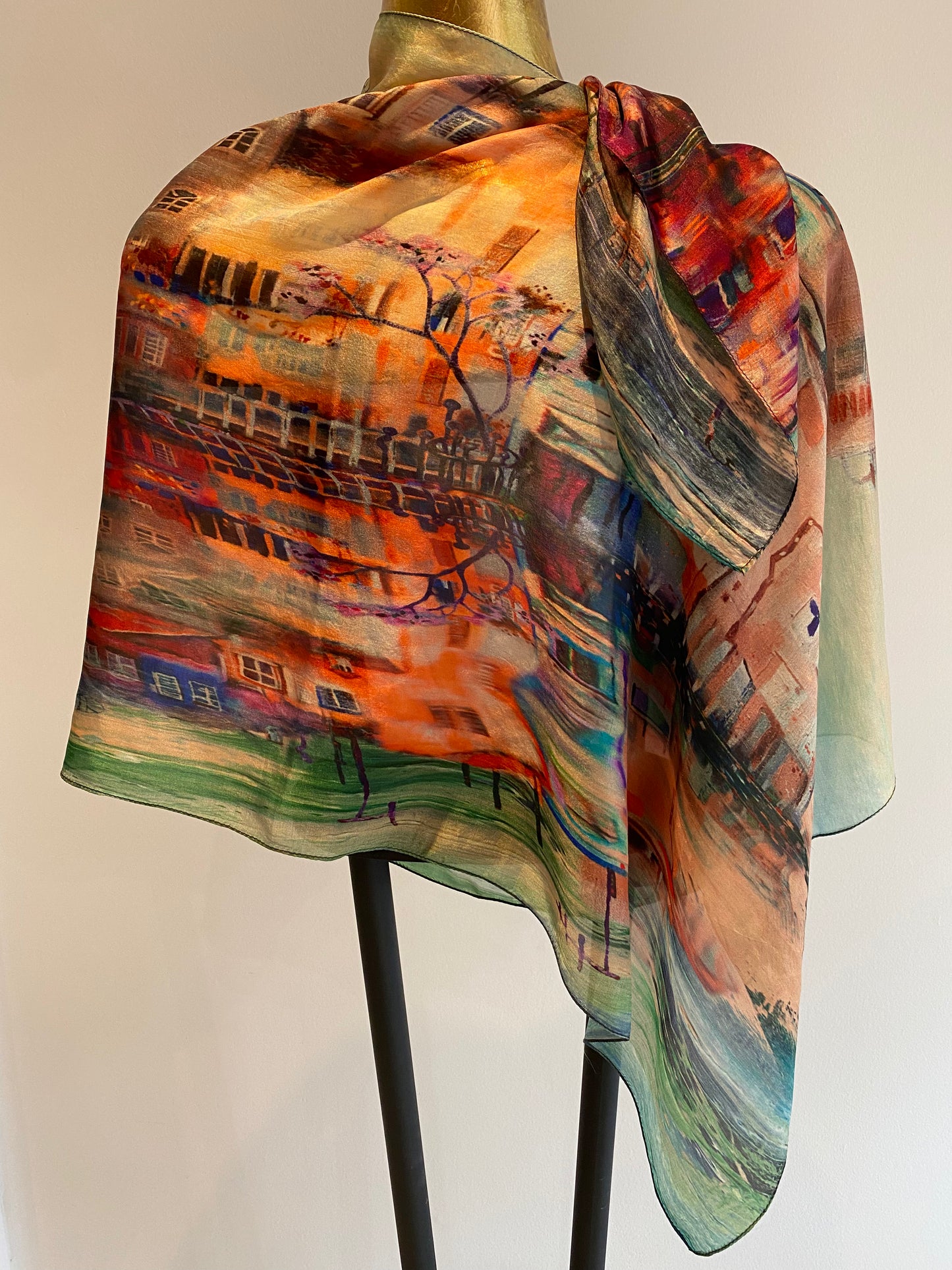 Light Silk Scarf.