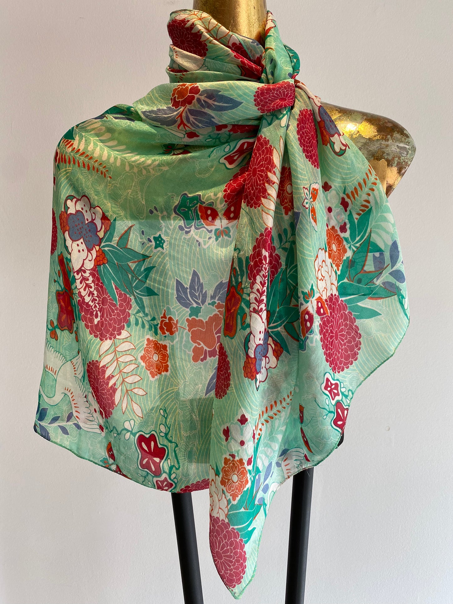 Light Silk Scarf.