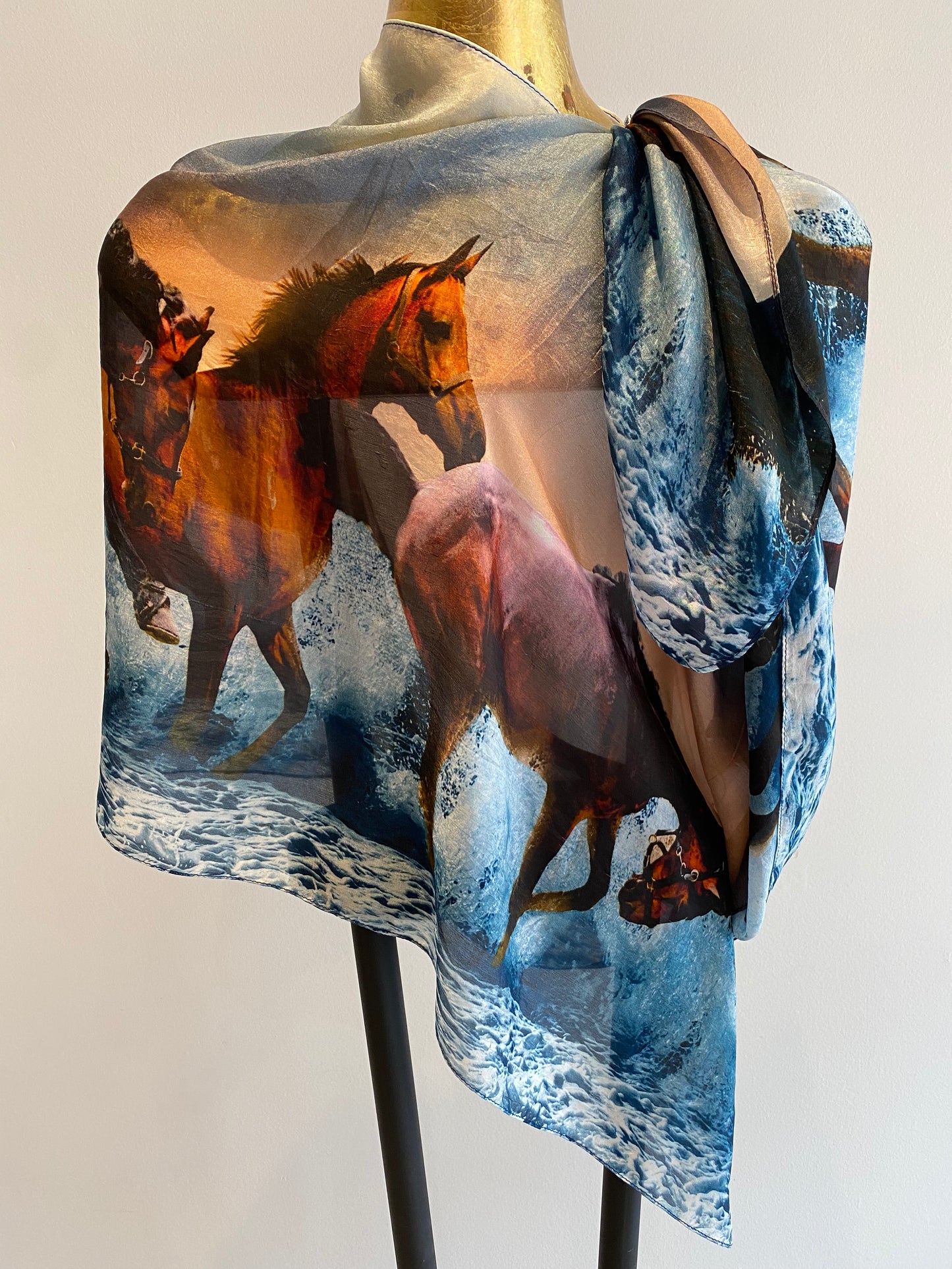 Light Silk Scarf.