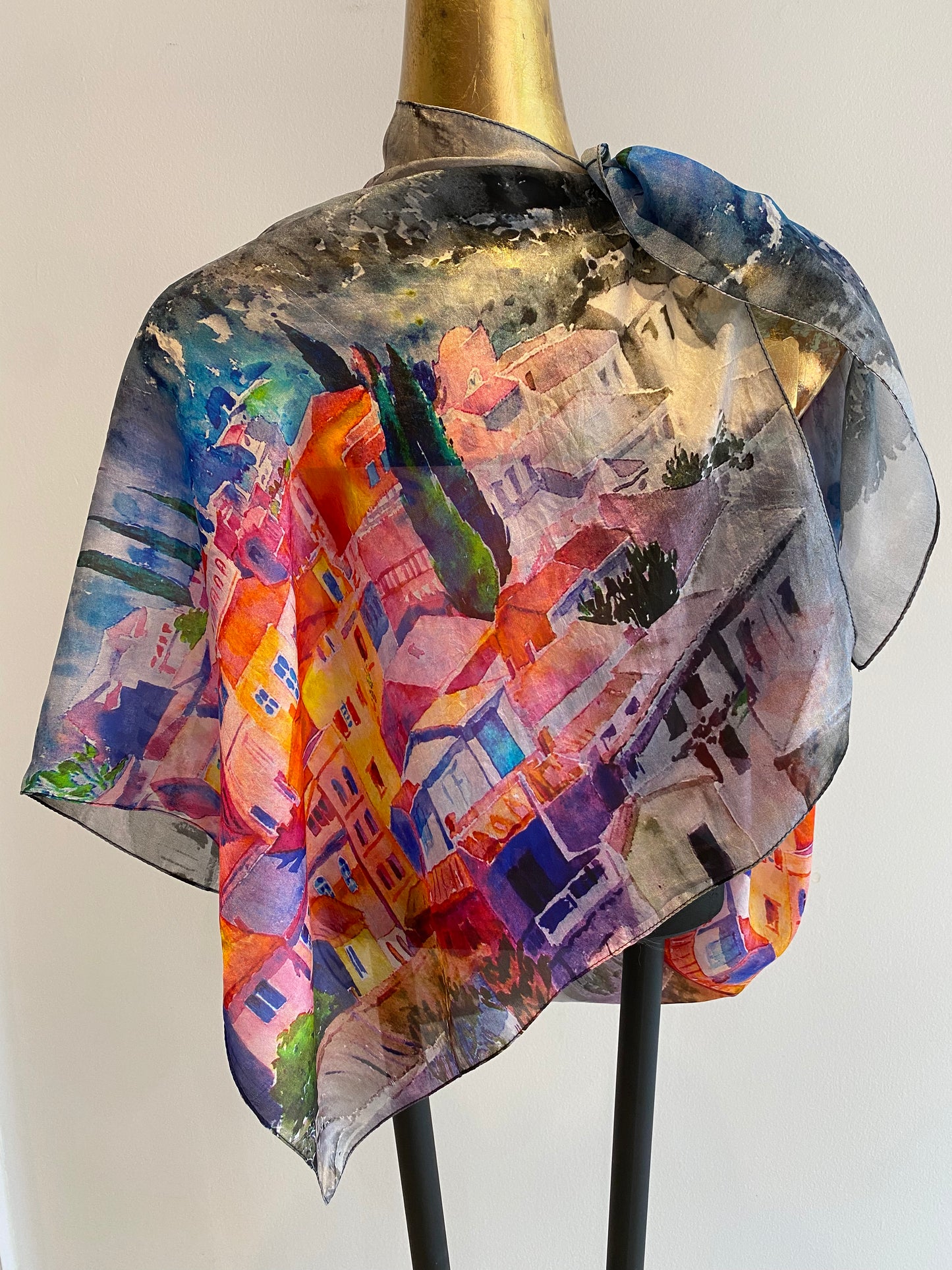 Light Silk Scarf.