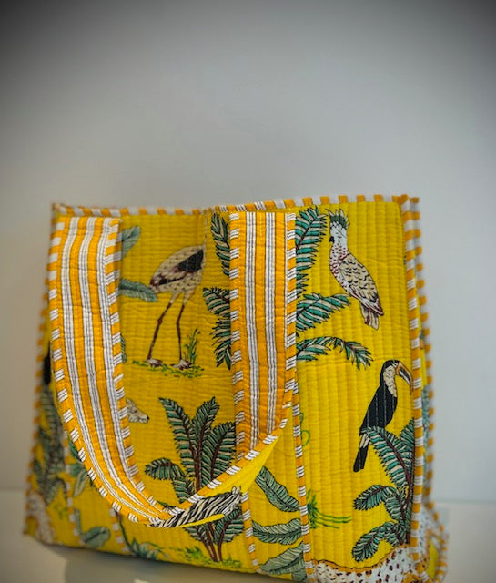 Block Print Tote - 75% Off