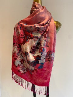 Silk Cashmere Scarf.