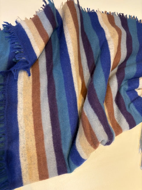 Multi Coloured Cashmere Shawl
