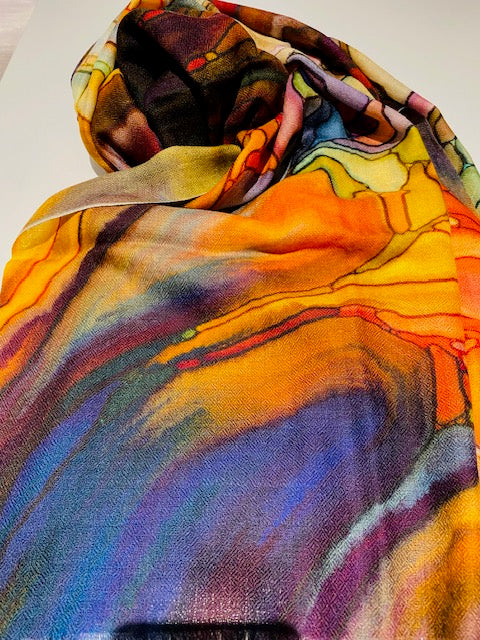 Printed Lightweight Scarf