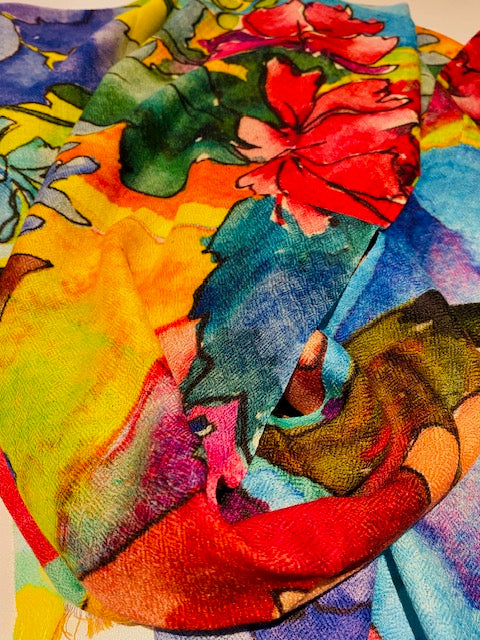 Printed Lightweight Scarf