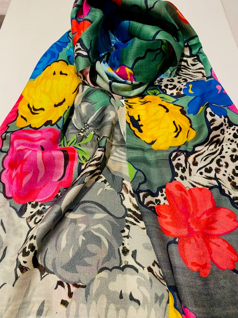 Silk Printed Scarves