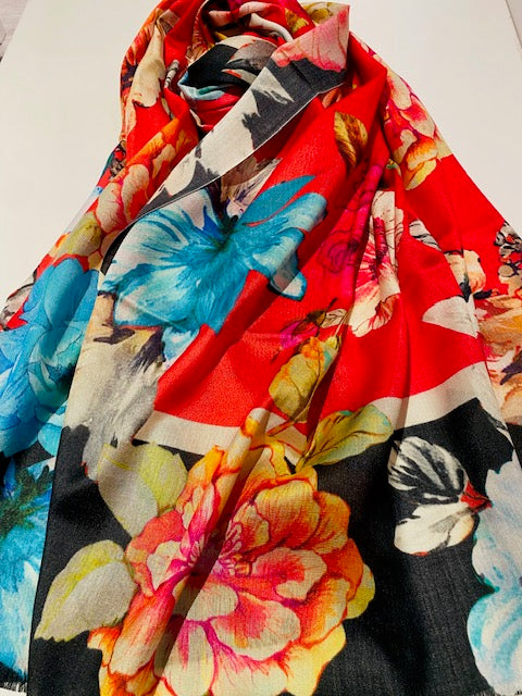 Silk Printed Scarves