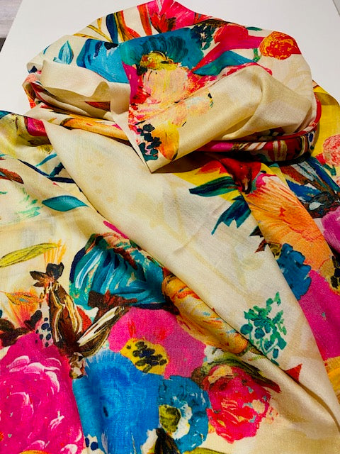 Silk Printed Scarves