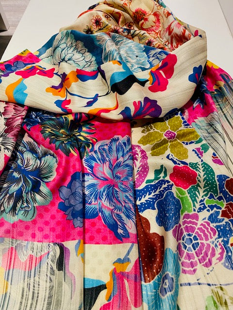 Silk Printed Scarves
