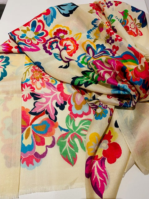 Silk Printed Scarves