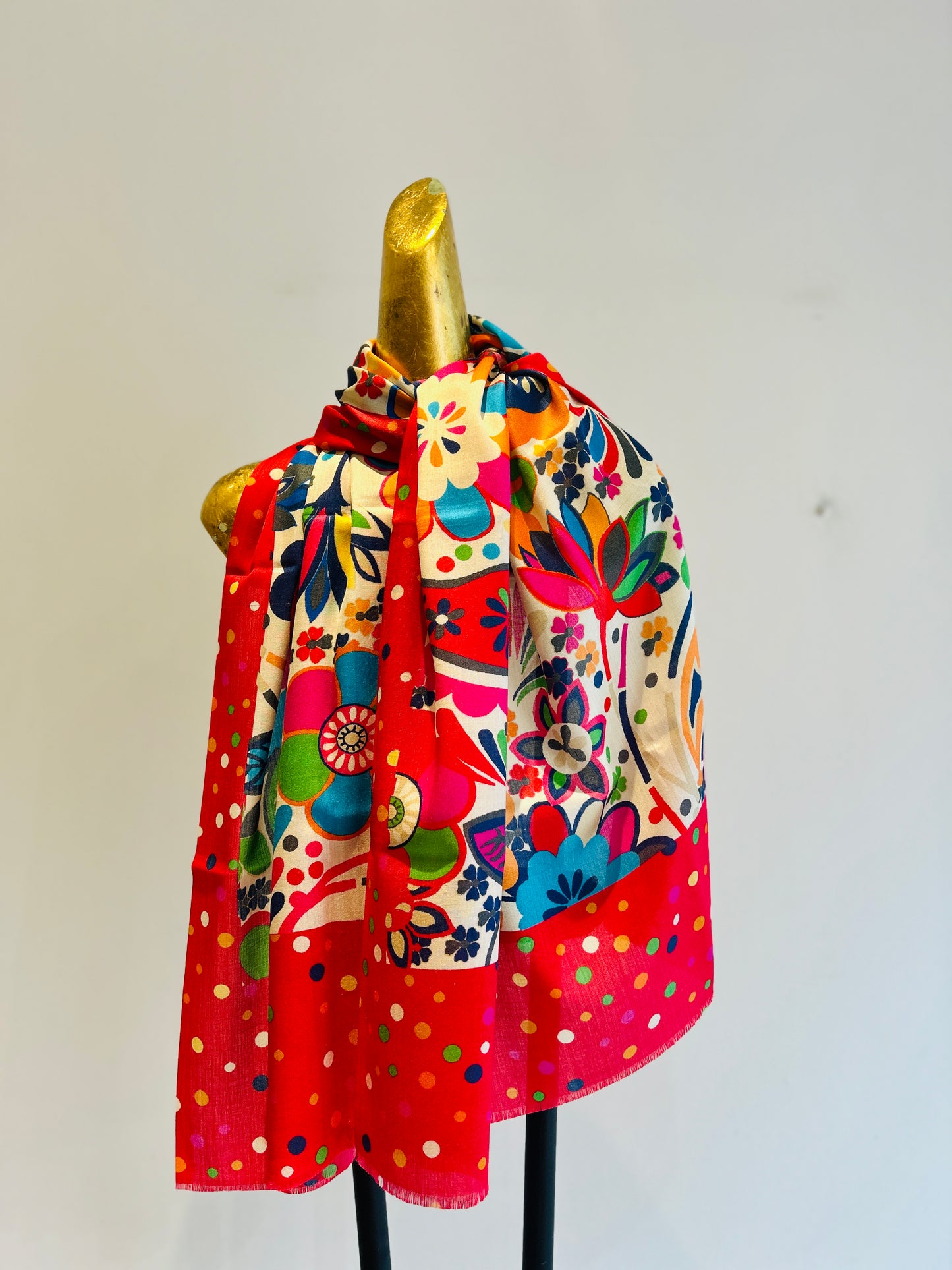 Silk Printed Scarves.