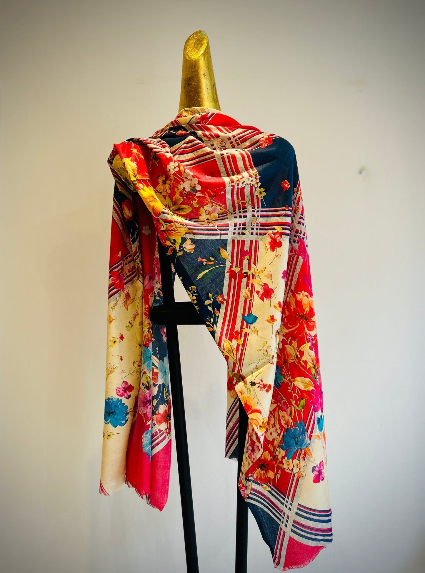 Silk Printed Scarves.