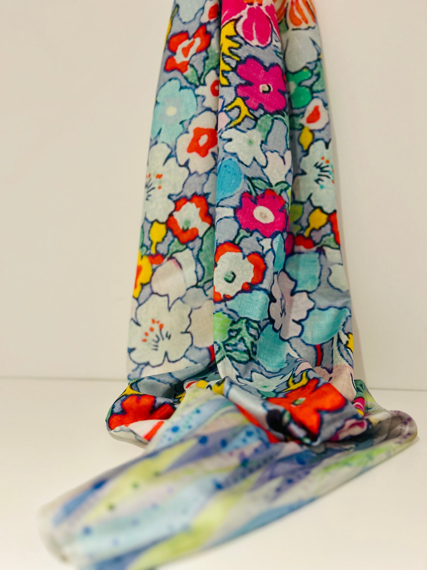 Silk Printed Scarves.