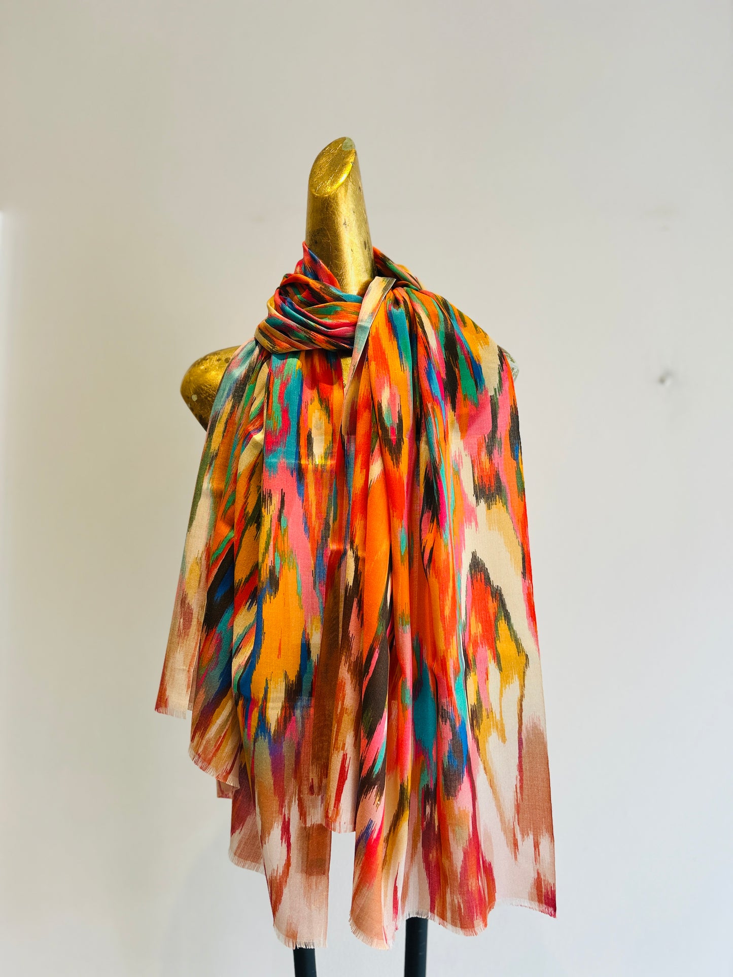 Silk Printed Scarves.
