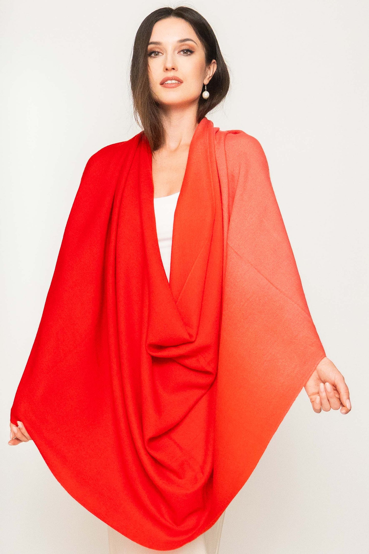 Classic Pashmina Shawl Two Tone