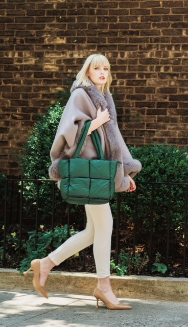 Puffer Handbag.
