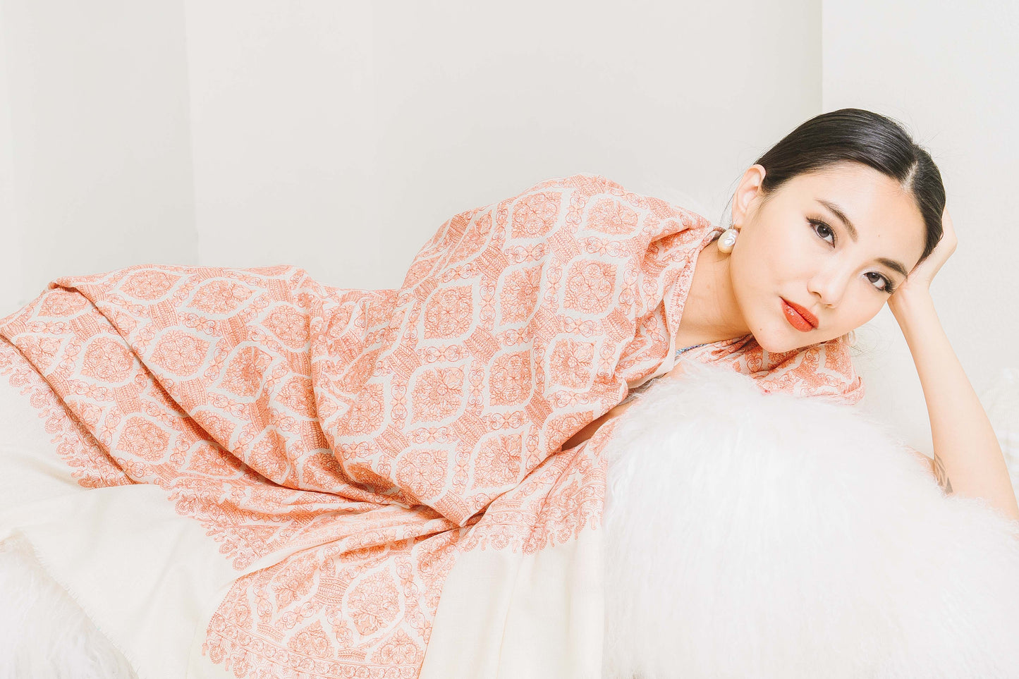 Beautifully Embroidered Shawls