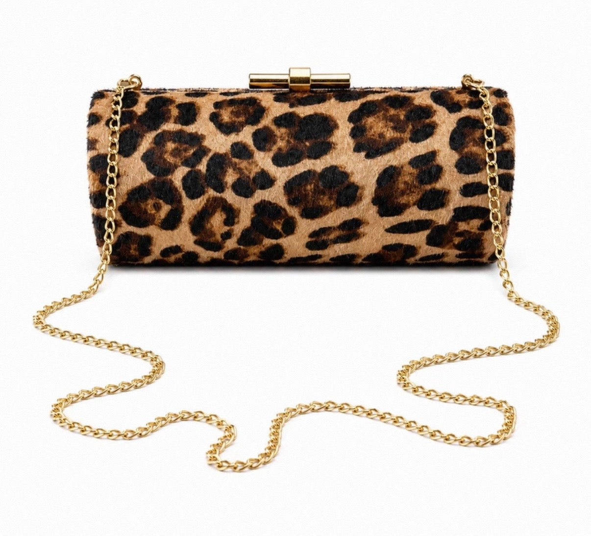 Lovely clutch with cross body chain