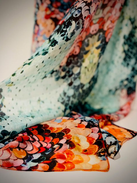 Light Silk Scarf.