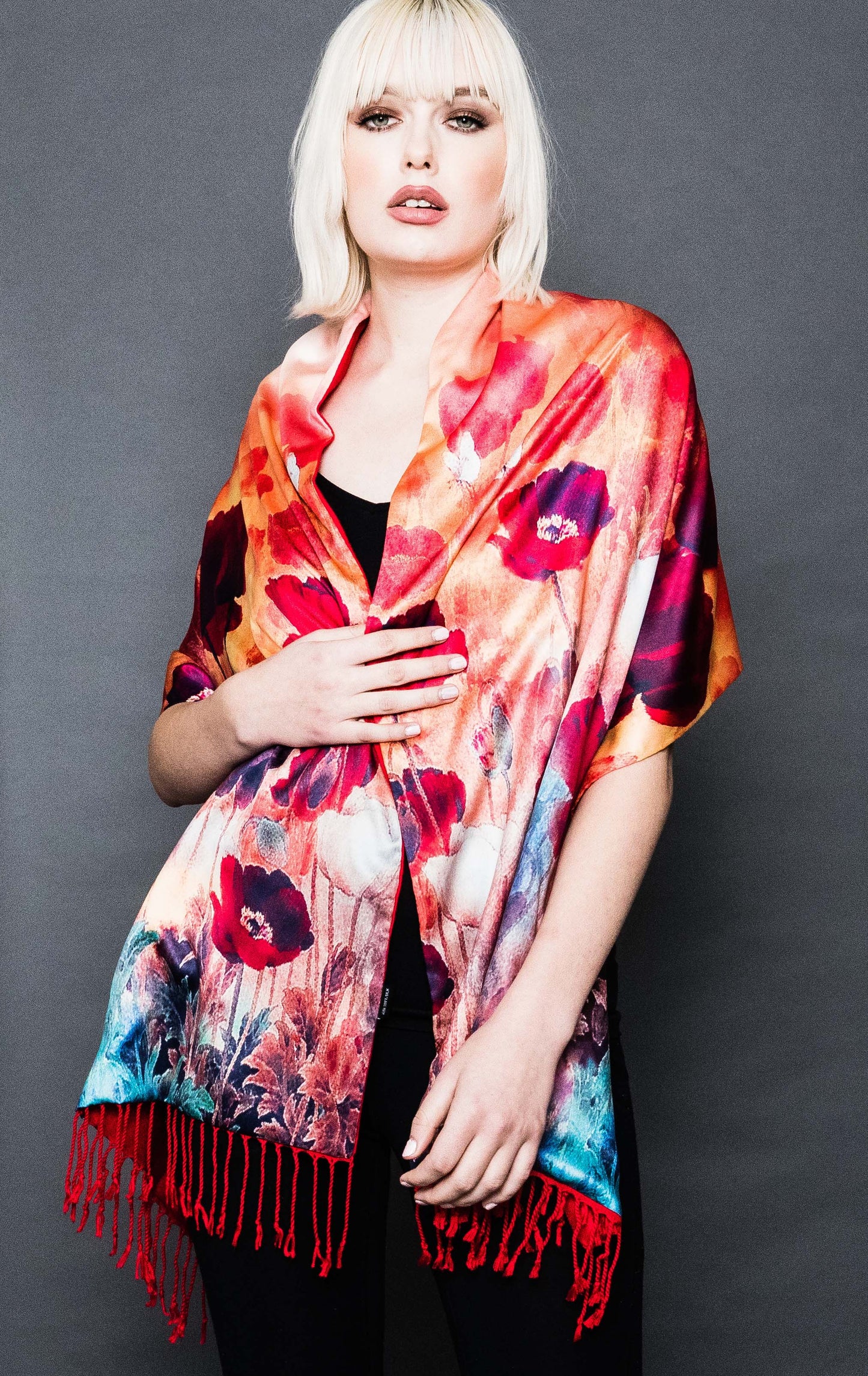 Silk Cashmere Scarf