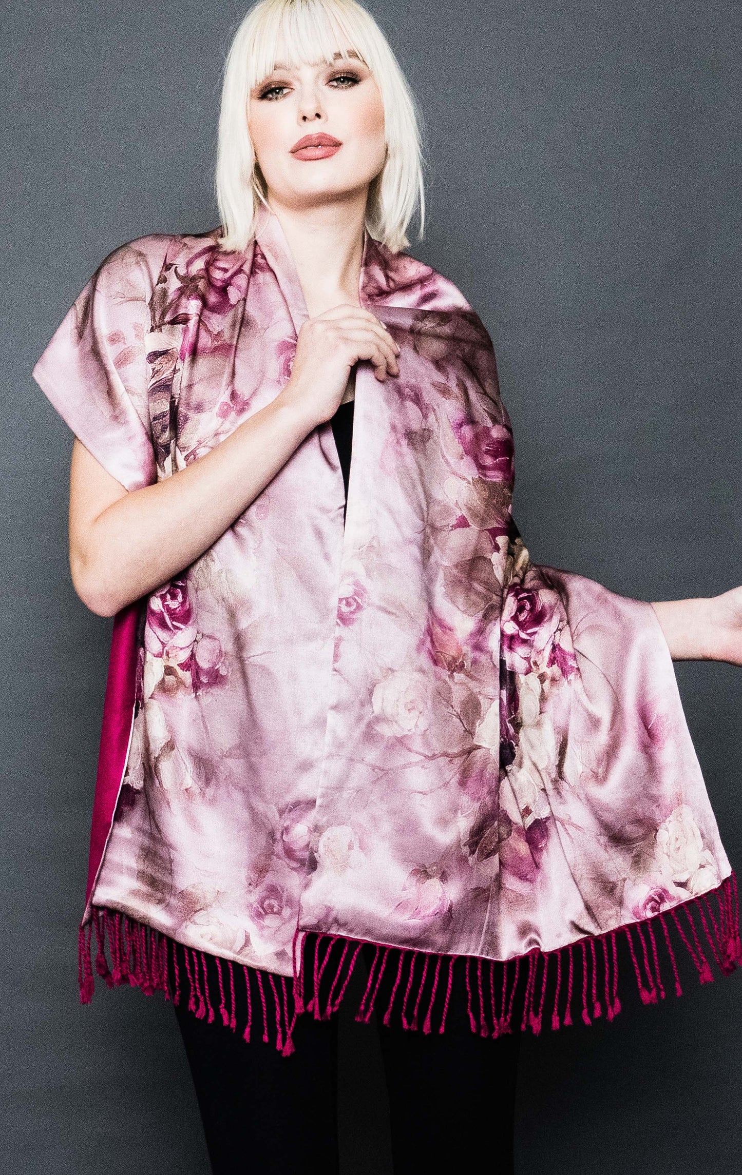 Silk Cashmere Scarf