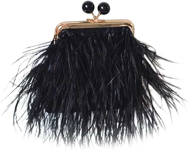 Fun Feather Clutch