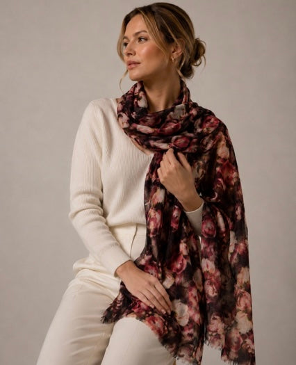 Handwoven scarf