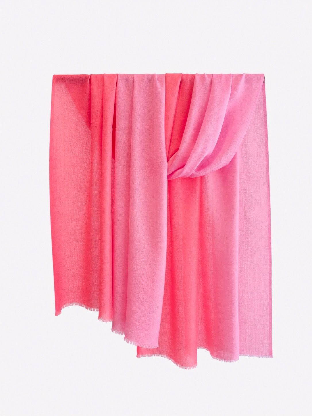 Cashmere Featherweight Two Tone Shawl
