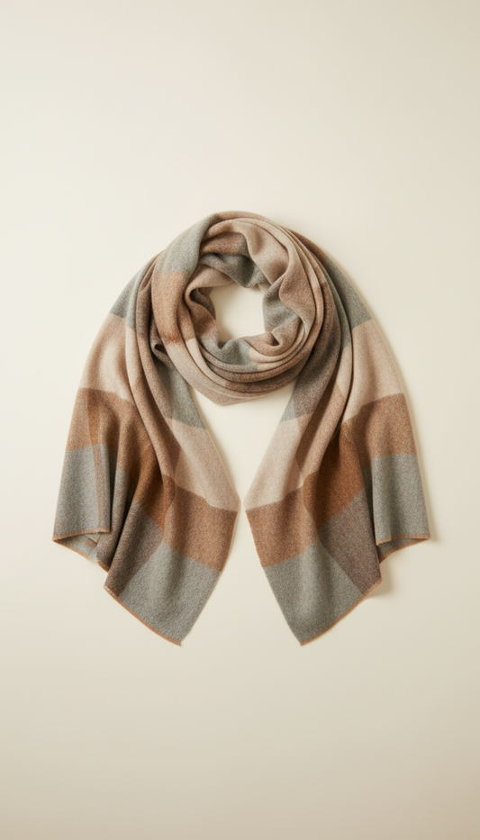 Classic Mongolian Cashmere Shawl
