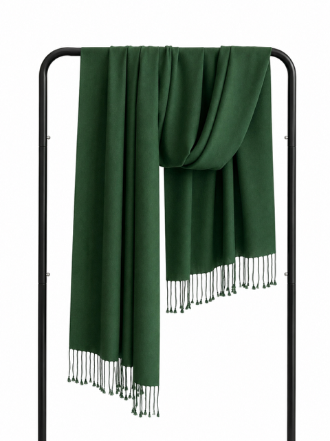 Hunter Green Pashmina Shawl