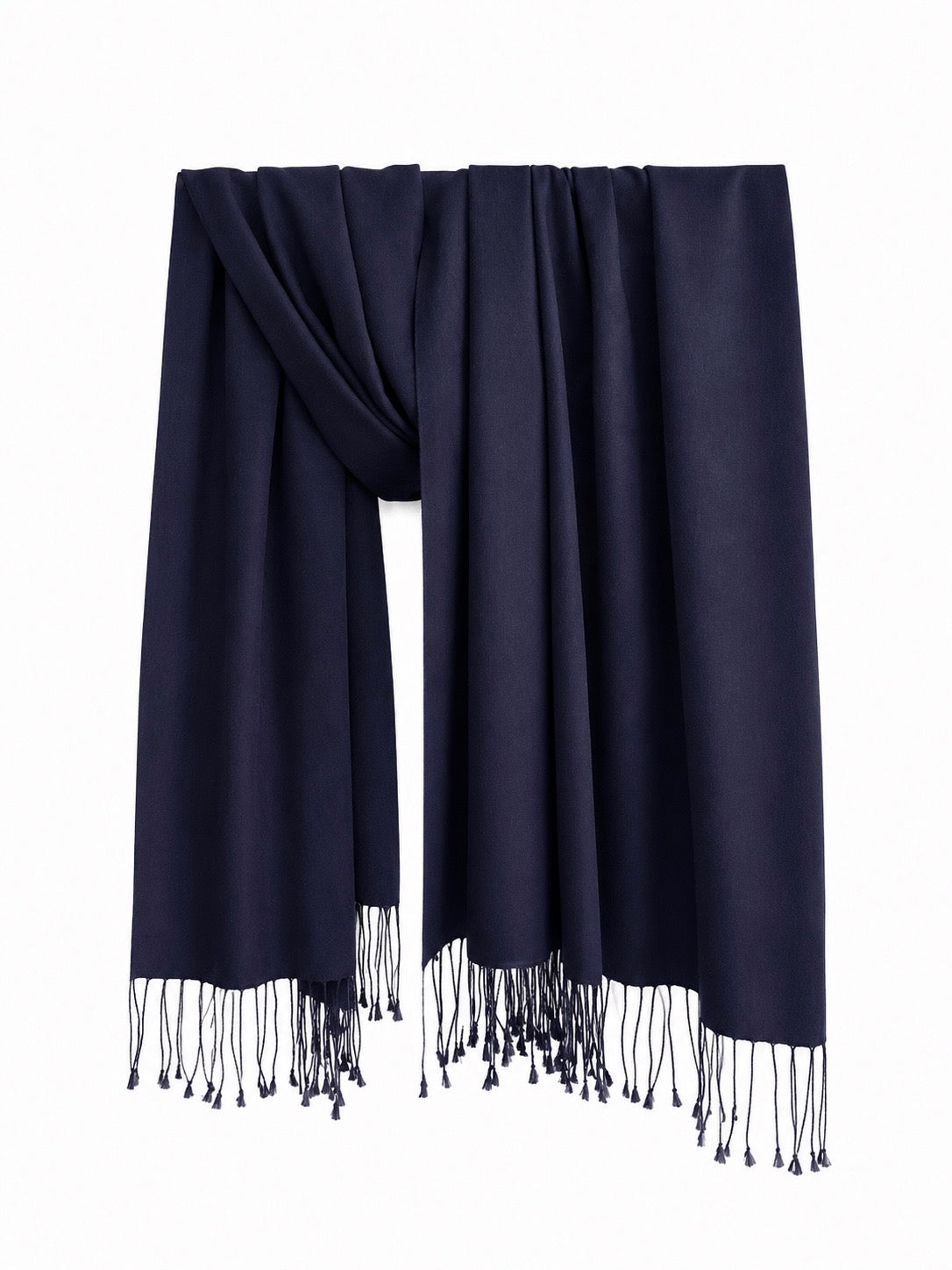 Navy Pashmina Shawl