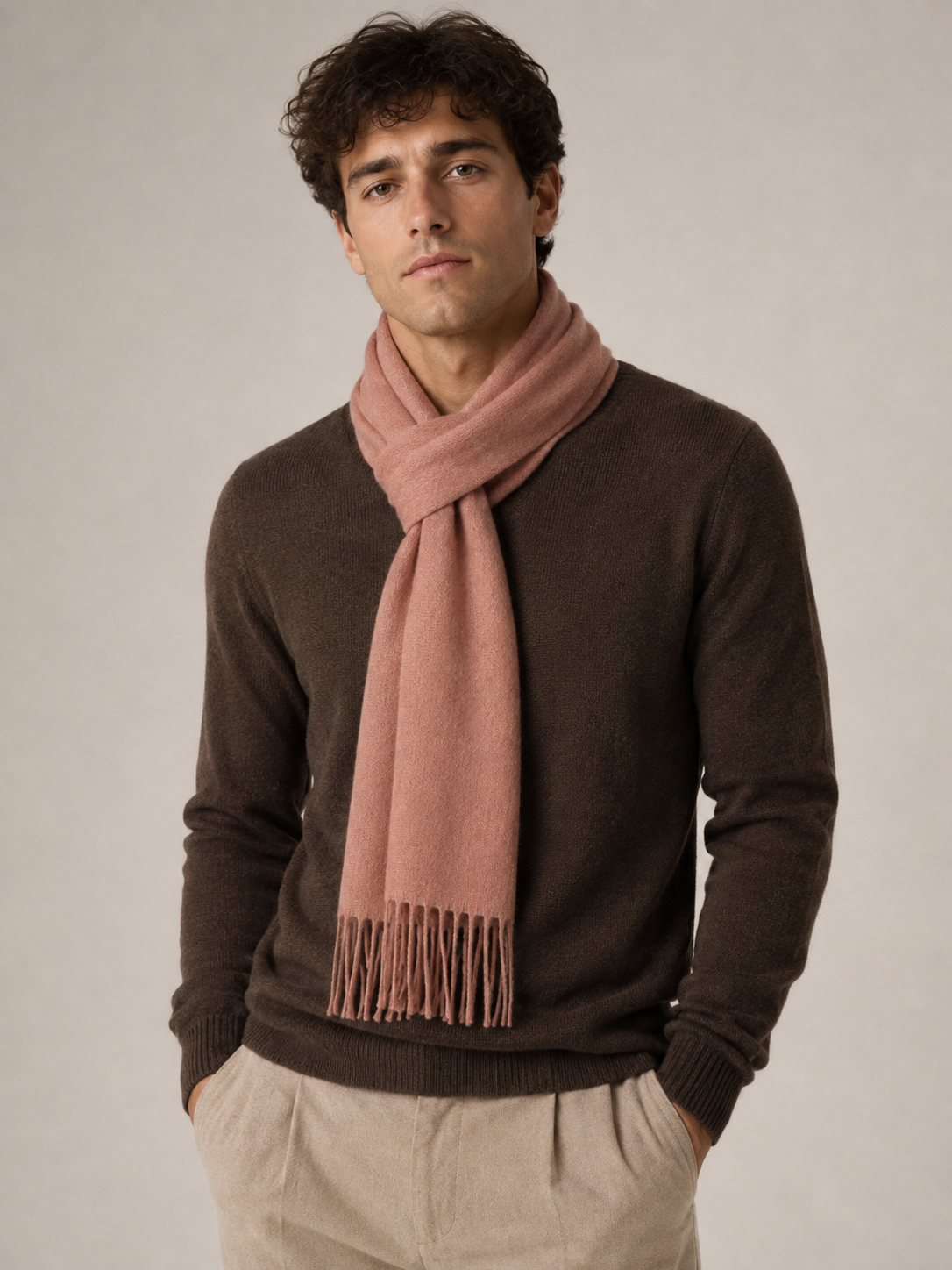 Men's Wool Scarf