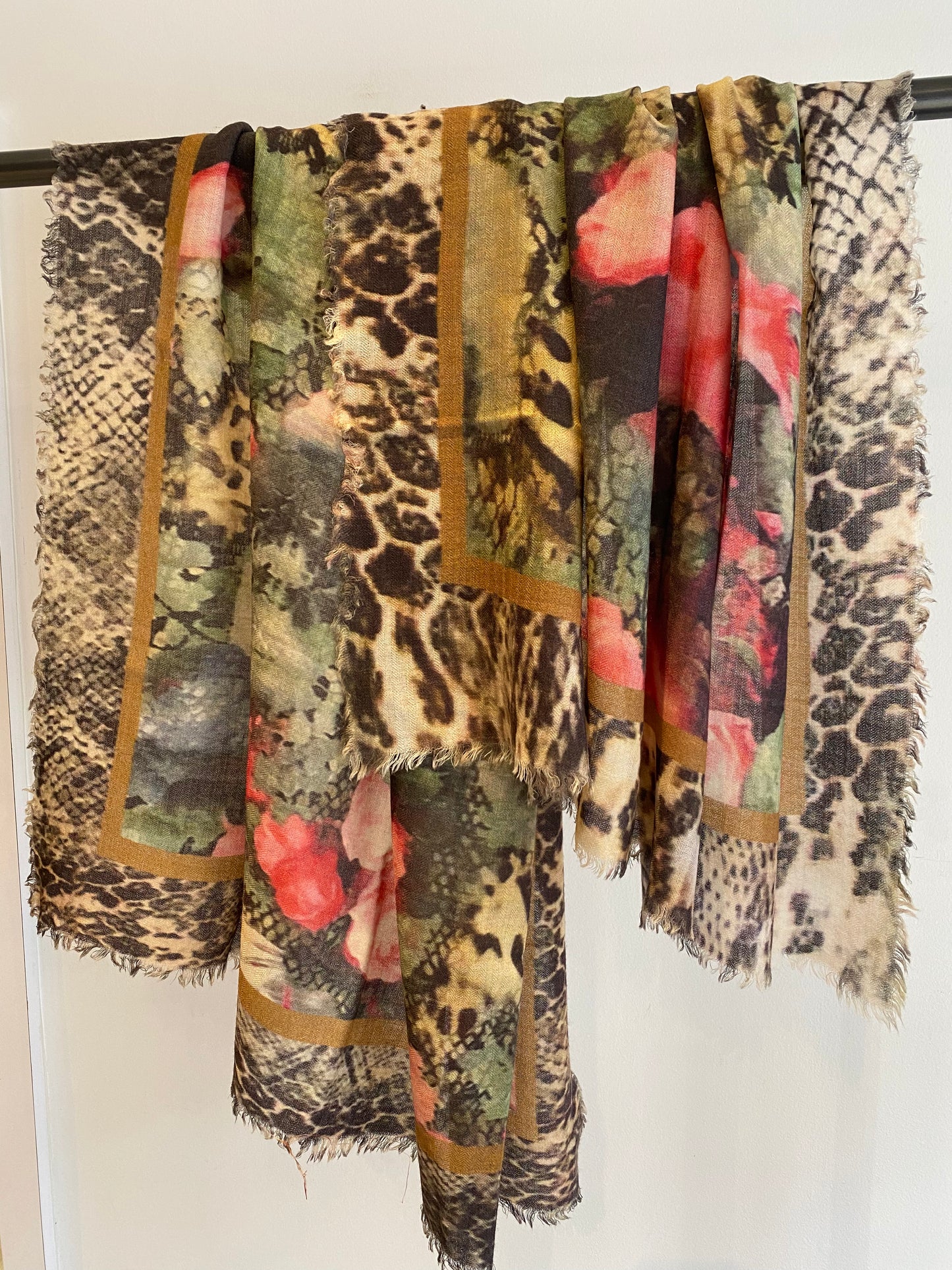 Wool shawl - versatile wool warmth