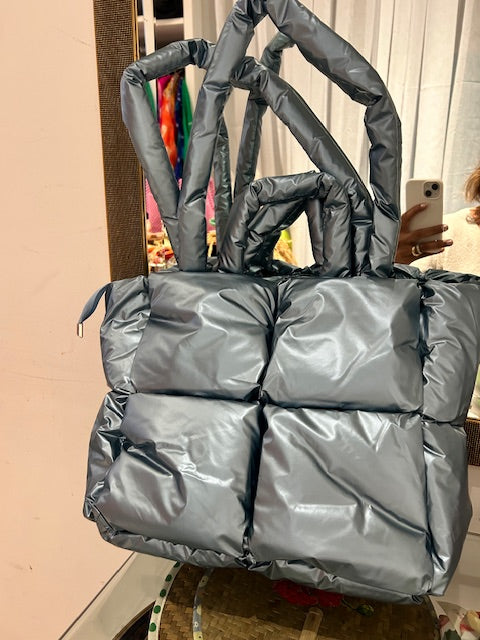 Puffer Handbag.