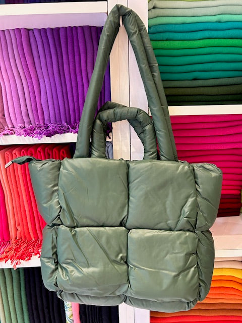 Puffer Handbag.
