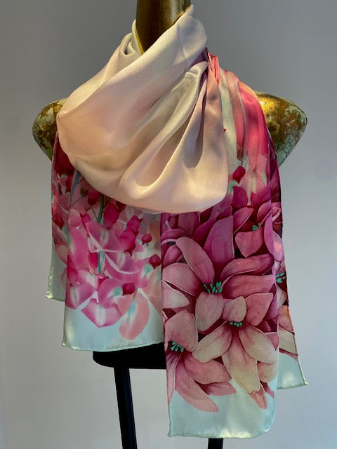 Floral Silk Scarf