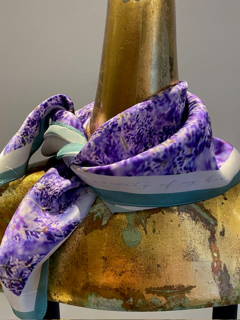 Silk Neck Tie Scarf.