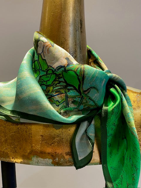 Silk Neck Tie Scarf.