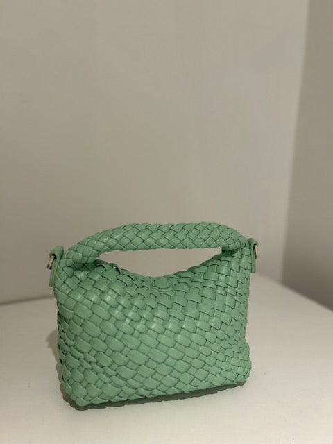 Small Woven Handbag.